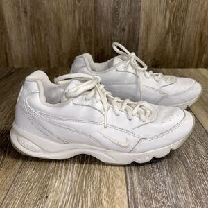 Vintage 1999 Nike Air Men's US Size 9 White Low Top Sneaker Shoes 182084-111